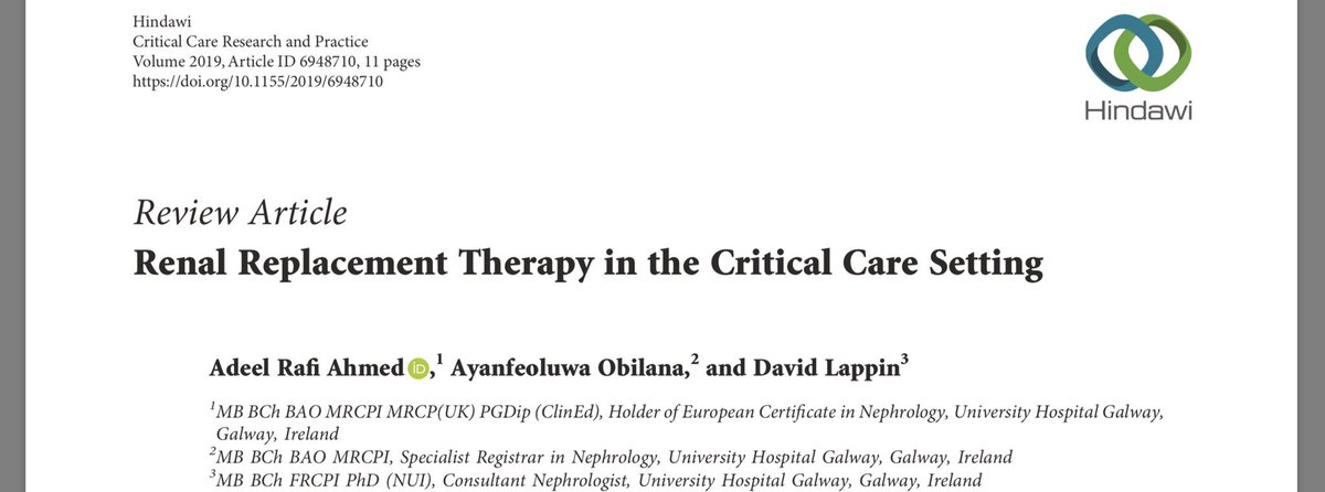 criticscartd's tweet photo. Recomendable revisión sobre #lesiónrenal #perioperatoria y cómo prevenirla/manejarla, y sobre #TCRR en #criticos que nos proponen esta semana los compañer@s de #anestesia #reanimación del Hospital de Reus @SCARTD_ACM @SCISEDAR @sedar_es https://t.co/w0Zi9k6Glb