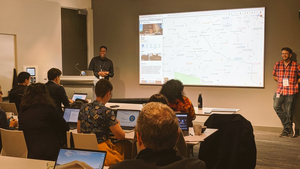 PublicHealthMap's tweet photo. "The key to a successful project is relationships. Mapping is about representation." Q&amp;A with Tawanda Kanhema (@KanhemaPhoto), Street View contributor. 🌍 #GeoForGood19 https://t.co/ilgKh91UAQ