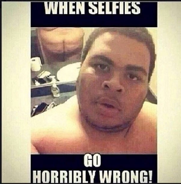 A selfie how guys take to Guys, Follow