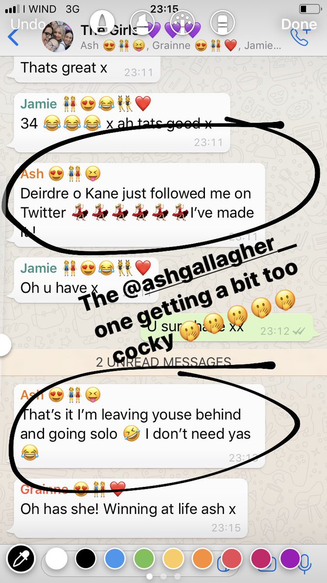 The Ashley one getting a bit too big for her boots 😂😂😂 your nothing without us <a href="/DeirdreOKane1/">Deirdre O'Kane</a> giving her life 😂😂😂
<a href="/GoggleboxIRL_/">Gogglebox Ireland</a> #cabragirls <a href="/Ash__Gallagher/">Ashley</a> <a href="/Ohorajamie1/">Jamie O' Hora</a> <a href="/goldengirl88xx/">Grainne Gogglebox</a>