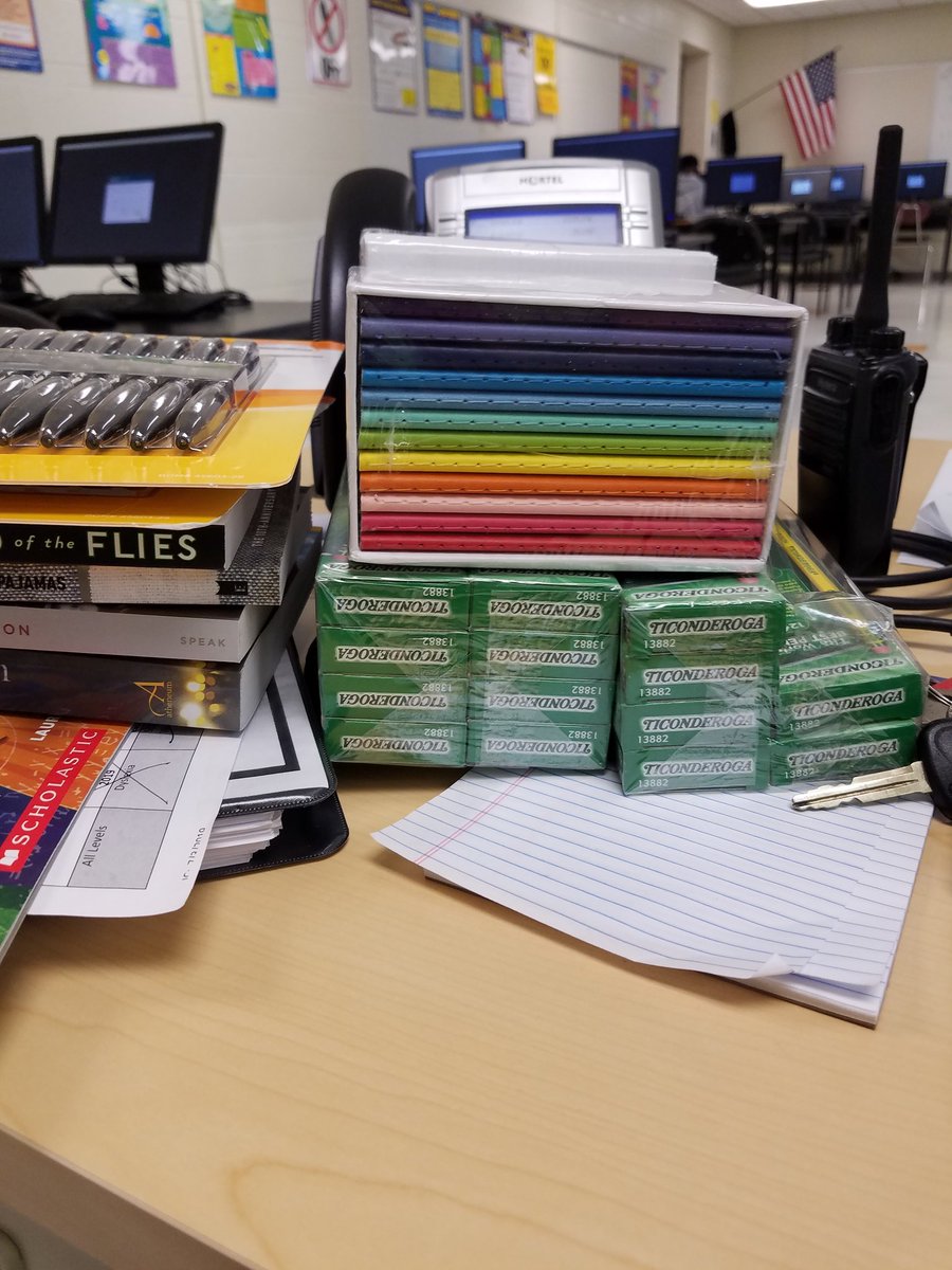 johnsontank39's tweet photo. Today at work was 2 Hr. Ear. release/teacher PD day. So after my students left get a call 2 come 2 the office 4 this...I am not sure who sent items the only gift note was from @CooperDecarla !!!!! Thank u so much!!! #ClearTheLists #support_a_teacher #teacherfriends @HelpATeacher https://t.co/TjNOsGJ2zw