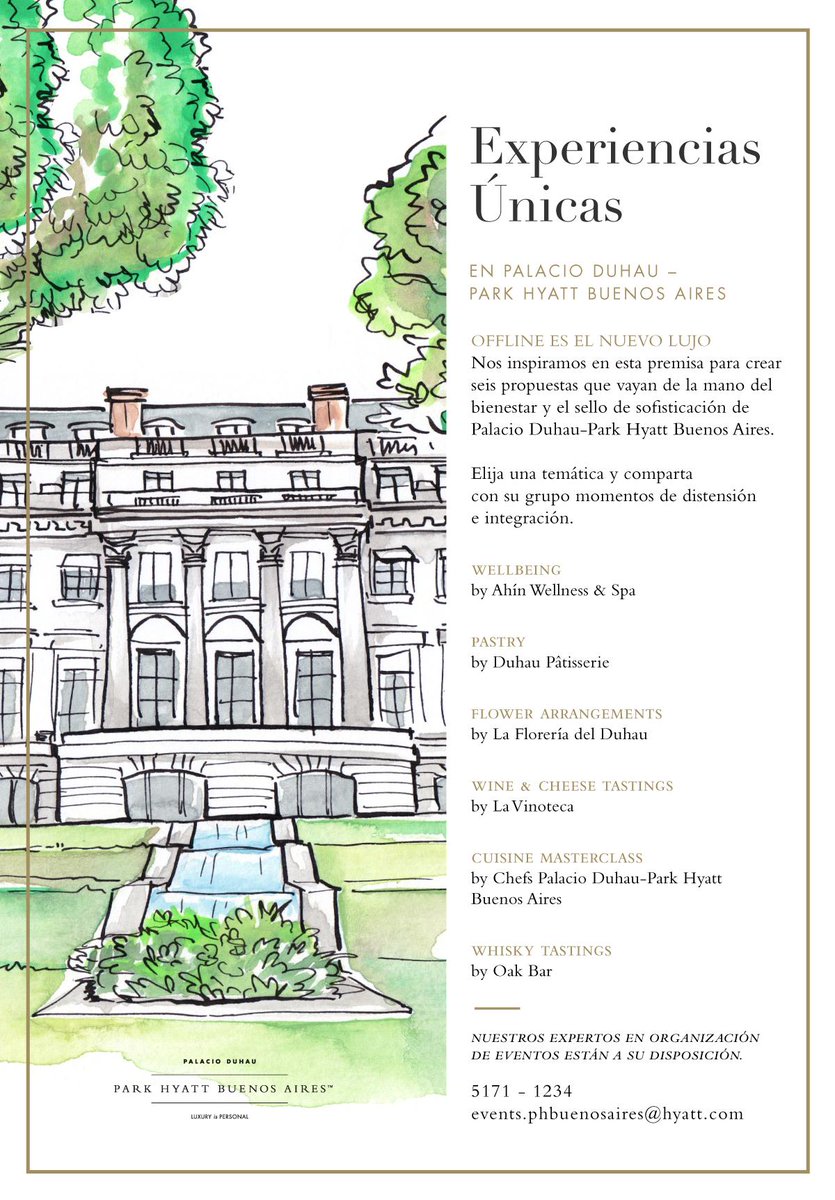 Park Hyatt B.A. (@palacioduhau) on Twitter photo 