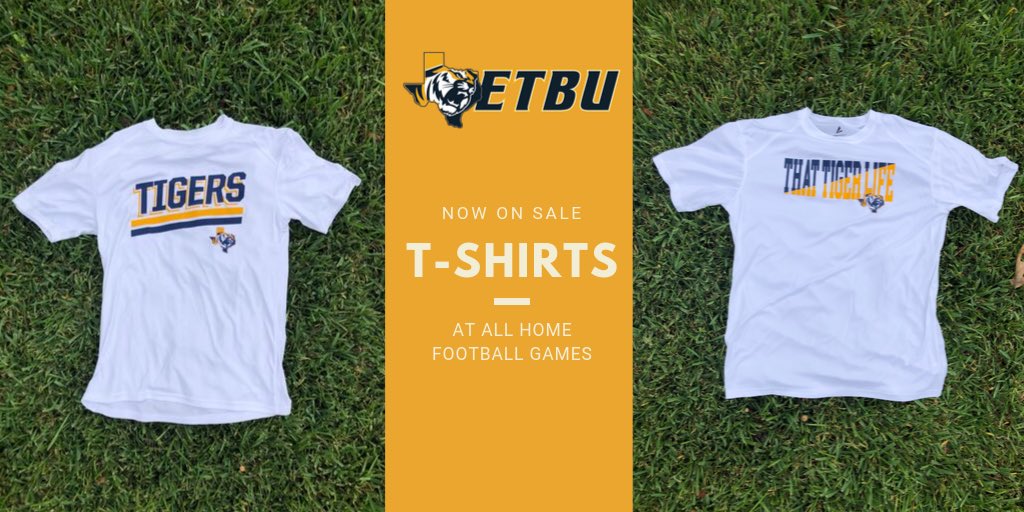 Get some cool gear and support our team mission trip to Greece! Now available at every home football game. Go Tigers 💙💛