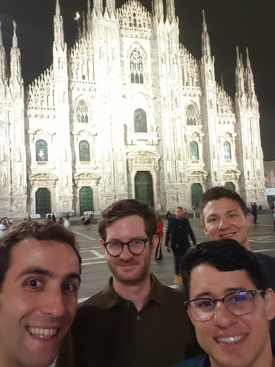 natalevinto's tweet photo. #OpenShift #CommonsGathering #Milano #FashionWeek we did it! Closing the party to #Duomo with @william_markito @krain_arnold @phbergsmann long day but definitely awesome! https://t.co/slcCoppmD7