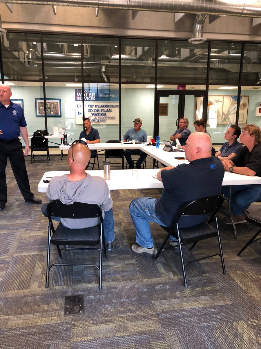 KenLoucks's tweet image. The smaller class size in Flagstaff yesterday allowed for excellent interactive discussion!

#FOGTraining #FOGTrainingInstitute #GreaseInterceptor #GreaseTraps #GreaseManagement #FatsOilsGrease #FatsOilsAndGrease #FOG