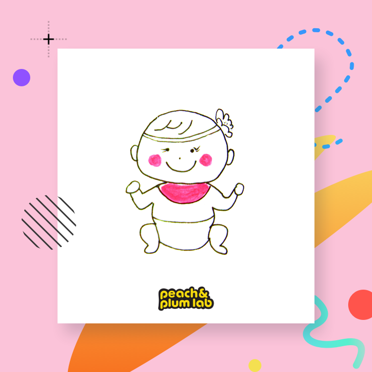 Baby cute baby girl. Do you know how to draw a baby? Let's follow along with this video: a.peachandplumlab.com/posts/how-to-d…

#drawbaby #kidsdrawing #kidsdrawingclass #drawingwithkids