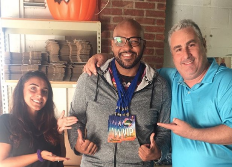smartyPass's tweet photo. It was awesome to meet @pastorishmael Wilson. Pastor Wilson came by smartyHQ as he needed a run of cards for his event tomorrow! Thanks for being awesome! https://t.co/Ti7Jwy35yL