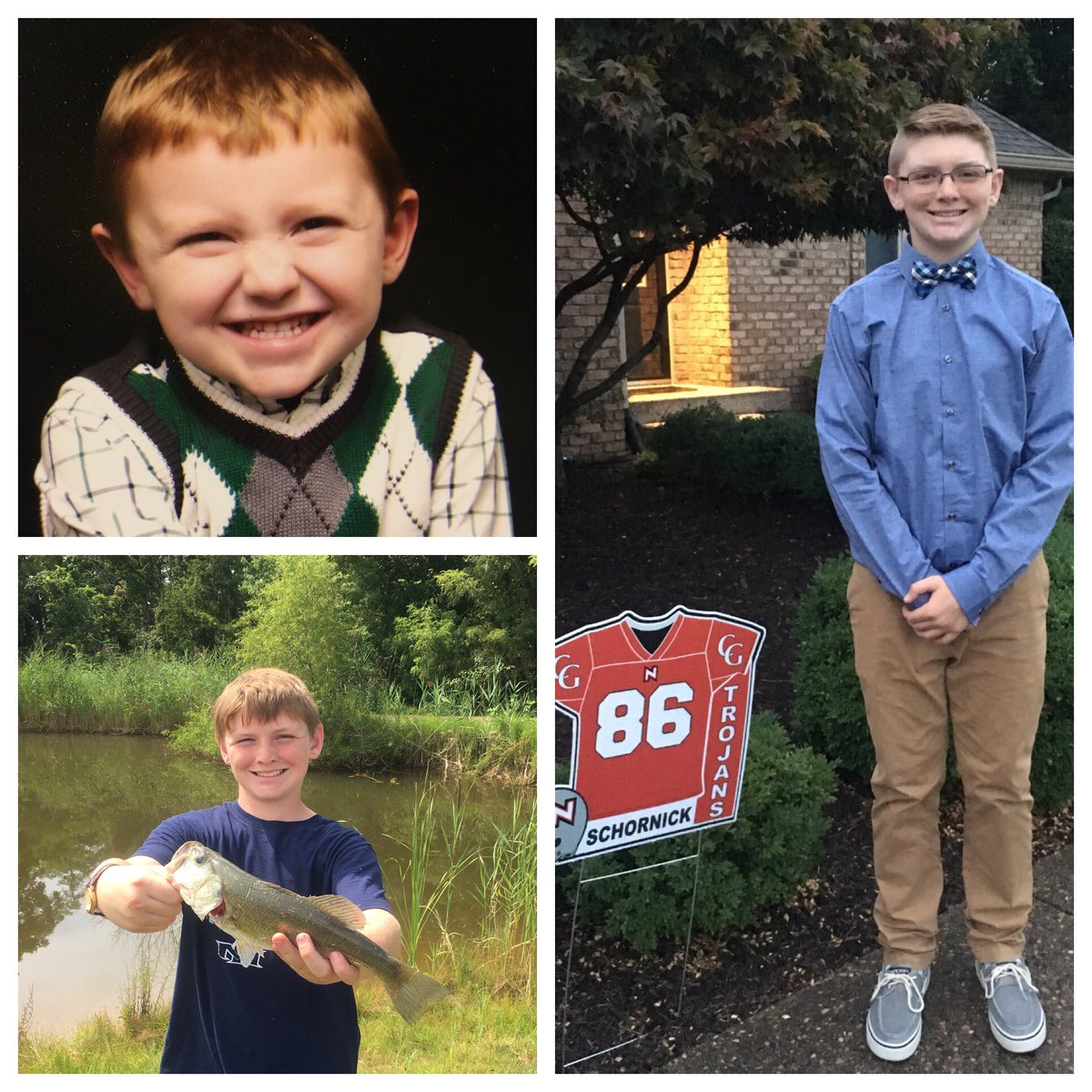 MegSchornick's tweet photo. Happy 13th Birthday, Tucker! #lovethatsmile https://t.co/DpTxb5avdq