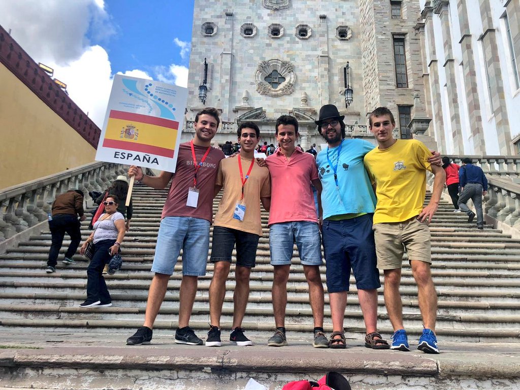 Ya tenemos resultados confirmados de la #IberoMat2019 y de la delegación española #IberoMat2019España :

2 platas y 2 bronces: 

🥈Pau Cantos 
🥈Pablo Soto
🥉Oriol Baeza 
🥉Albert López

#Enhorabuena a toda la delegación <a href="/RealSocMatEsp/">RSME</a>