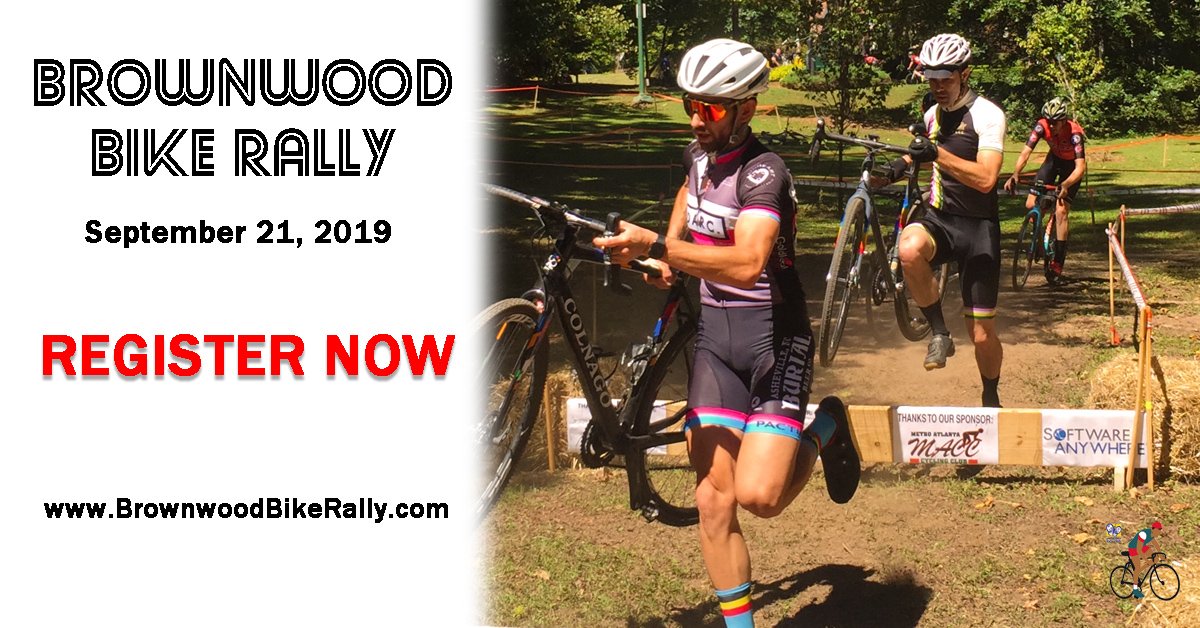 Road + grass = FUN🎉Are you registered?
Signup here👉ow.ly/OceB50wfr2N

Adult Crit-CX races—CASH payouts for all adult races
Beginner—co-ed
Experienced A—men
Experienced A—women

#CrossIsComing #BrownwoodBikeRally #EAKC #ATLPTN #Bikes #Cyclocross #Wahooligan #BikeRacing