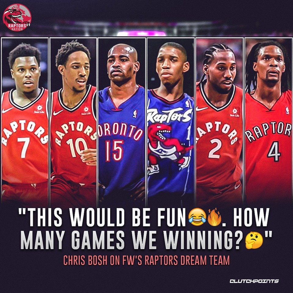 Raptors Nation - Imagine Chris Bosh and DeMar DeRozan