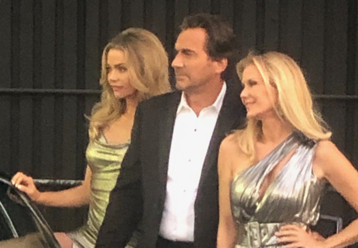 Just finished a #BoldandBeautiful photo shoot. Here's a sneak peek! @boldandbeautifulcbs @KatherineKellyL @DENISE_RICHARDS @CBSDaytime