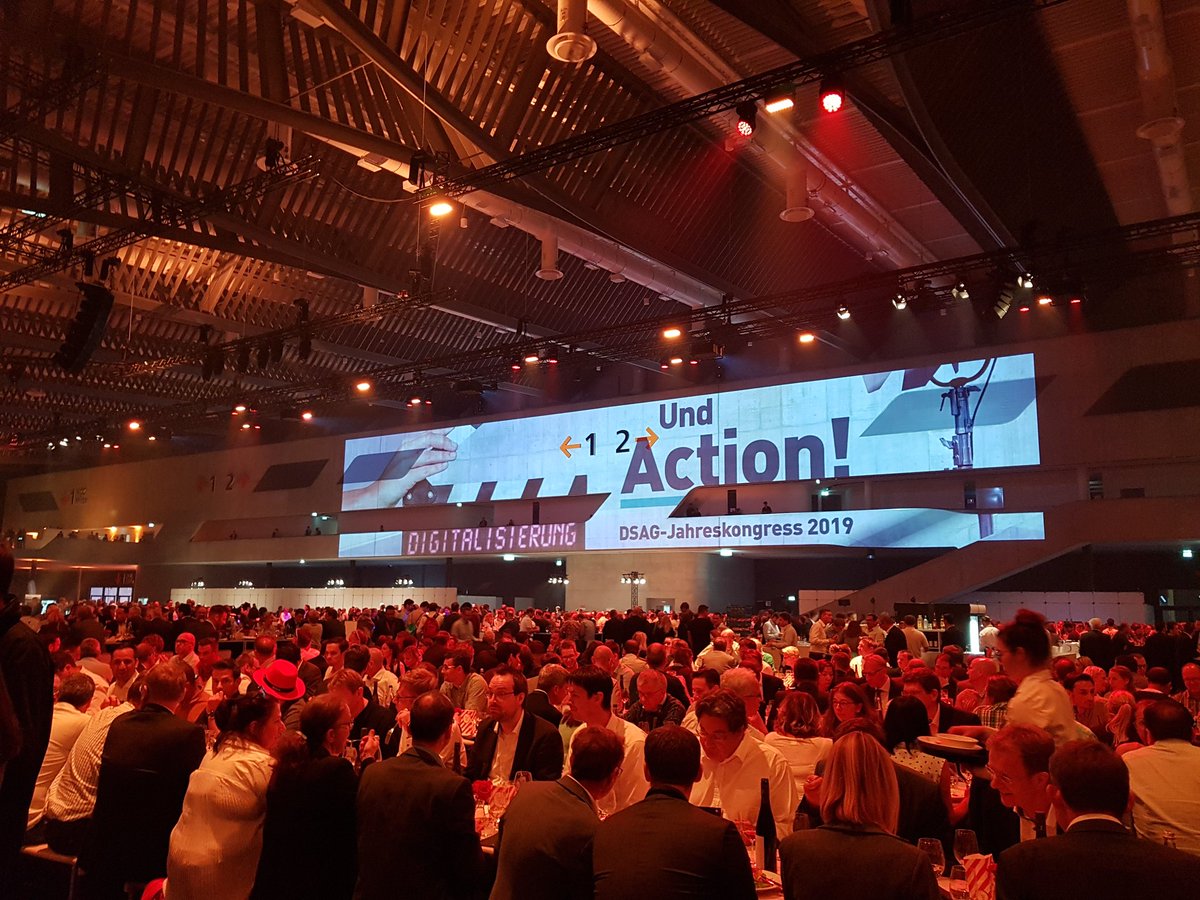 IngButtig's tweet image. Tag 2 geschafft. Auf zur Party. #DSAG #HPEDSAG #DSAGJK19