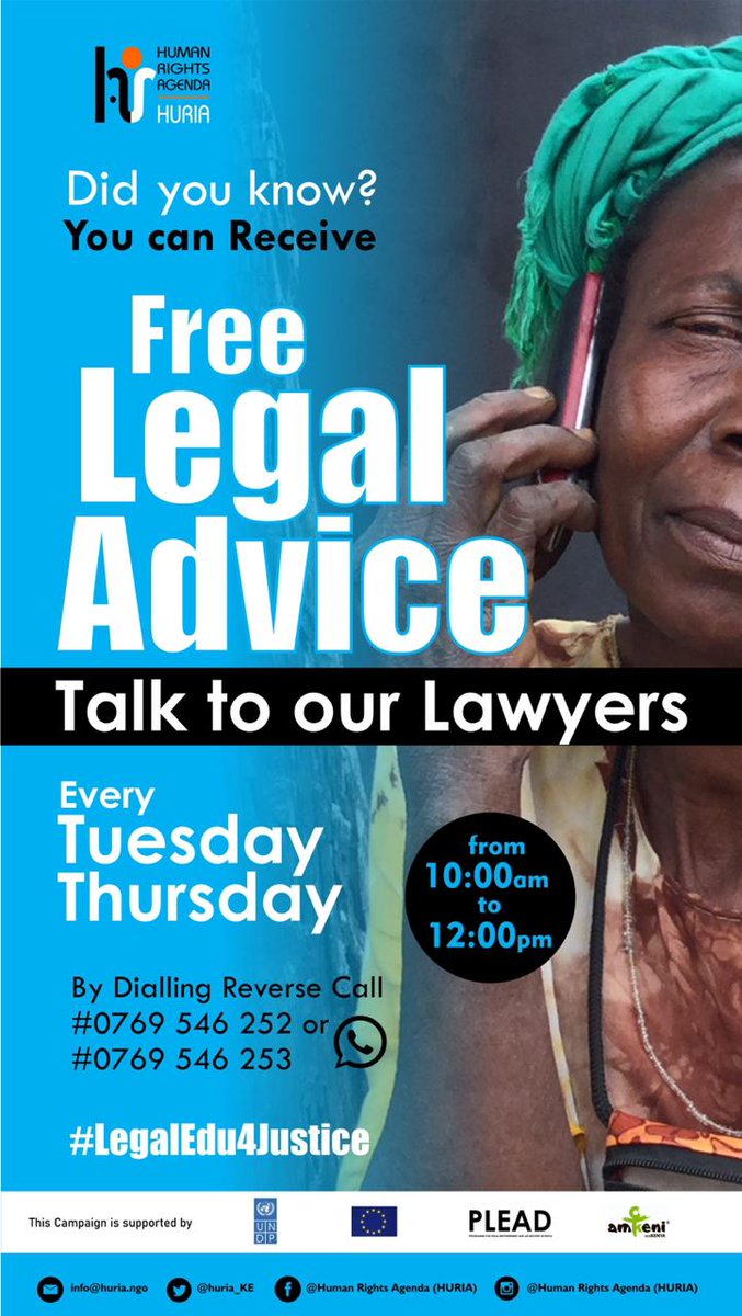 Huria_KE's tweet photo. Here is Thursday for you...
#legaledu4justice https://t.co/rjeOs1qw0u