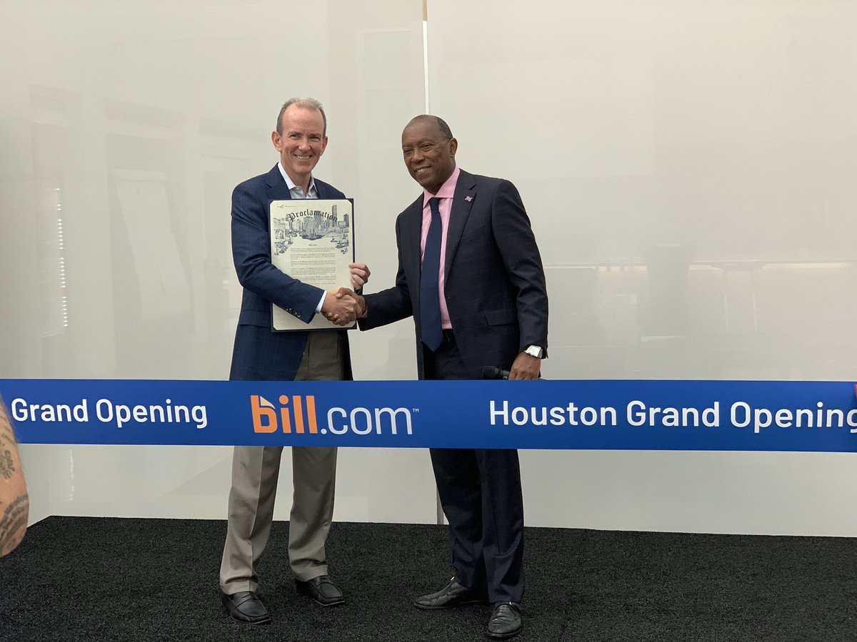 rlacerte's tweet photo. What a great day with Mayor @SylvesterTurner opening the office in Houston!  Really enjoyed connecting with him and sharing our discussion on values. And was pleasantly surprised to hear today was proclaimed https://t.co/8twhnbRvoo day!  Thank you Mayor for such a warm welcome. https://t.co/kgVzo3ejn9