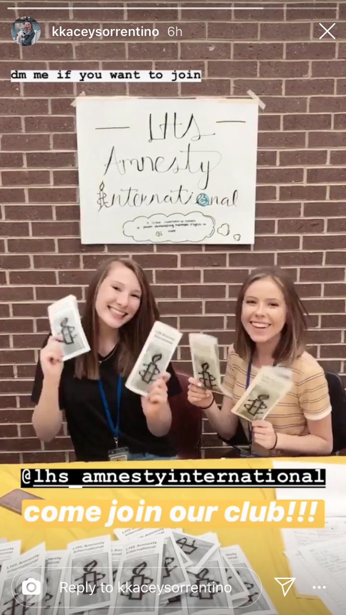 LexAmnesty's tweet photo. Today we had an incredible club day with so much interest! First meeting is October 9th at 3:30pm in room D201! Hope to see you there! https://t.co/omBdffoHZK
