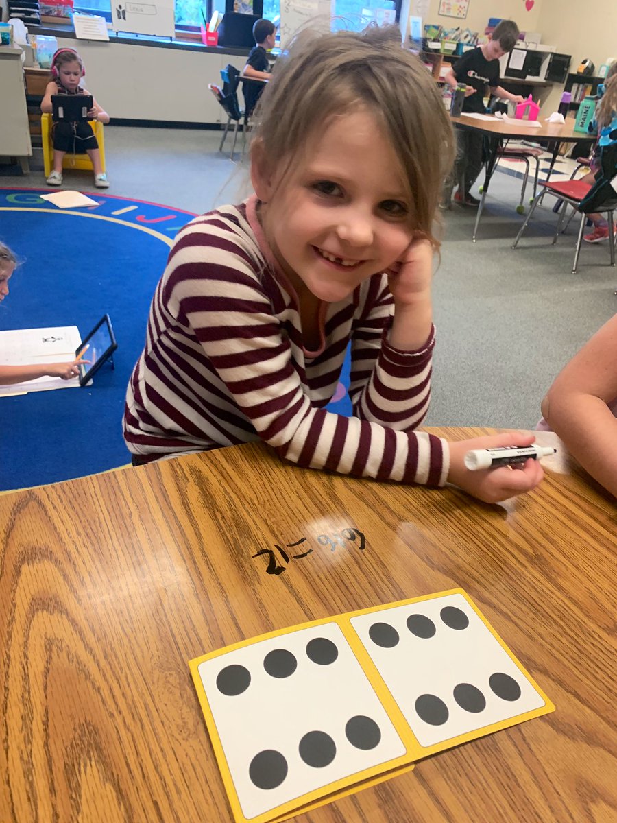 Lauren__Oxford's tweet photo. Never underestimate the excitement of writing on the table! 😊

••Reviewing doubles &amp; near doubles facts to gear up for math this year!••

#itsthelittlethings #engagement #boxoffacts https://t.co/0Kxnf27JAl