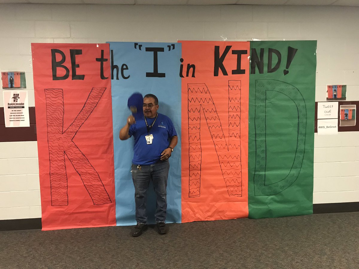 Celebrating kindness! #WIS_BeGreat