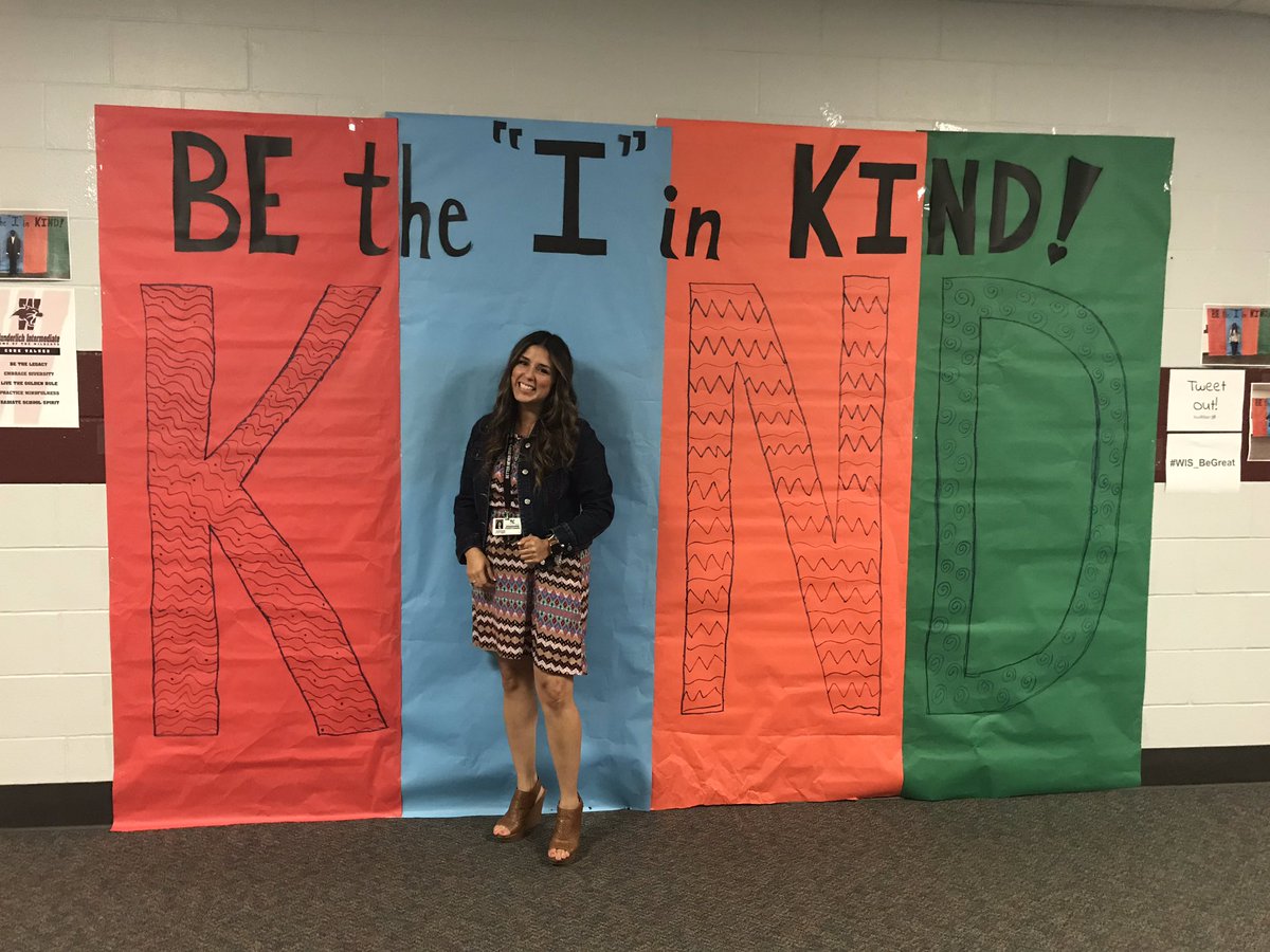 Sharing smiles. #WIS_BeGreat