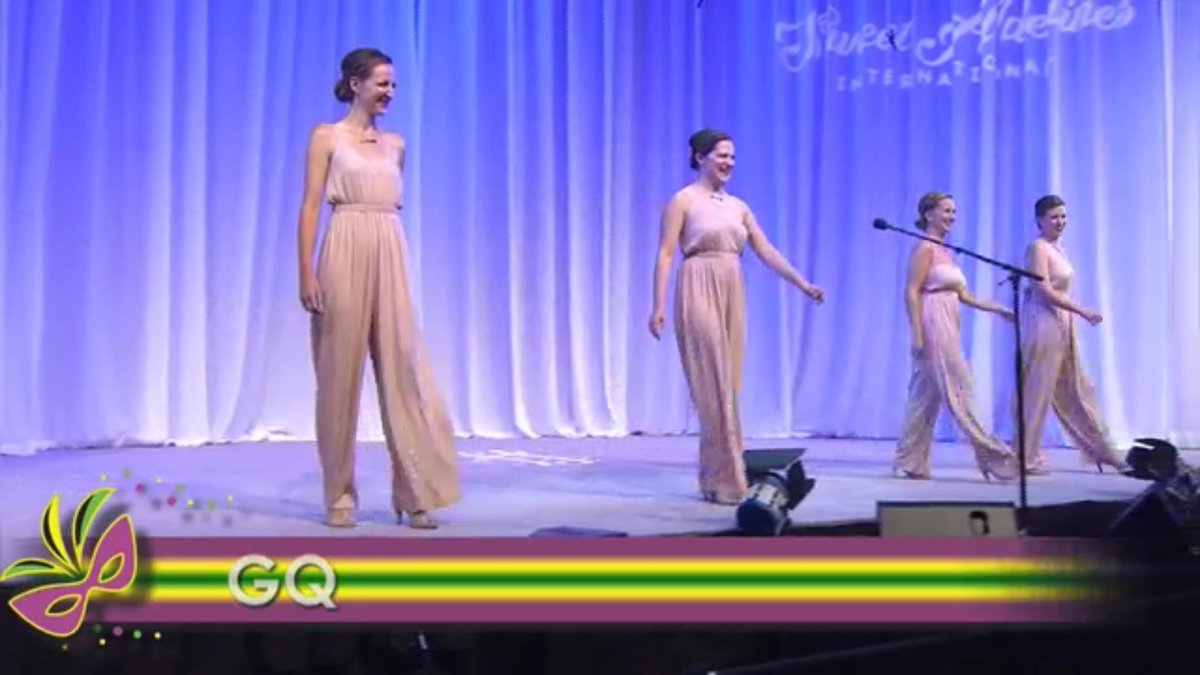 GQ, gorilla...ではなくGirls Quartet