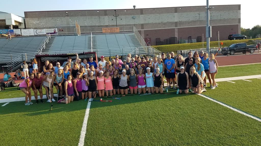 2nd annual player teach parents to play practice! #fieldhockey