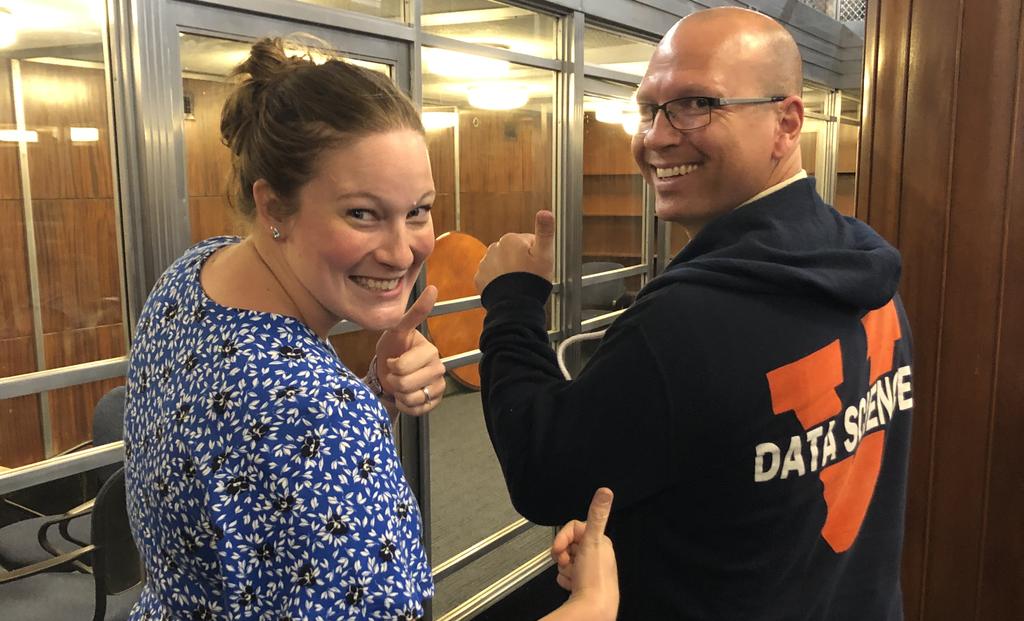uvadatascience's tweet image. First-ever Virginia Chief Data Officer Carlos Rivero is pumped about the new School of Data Science at @UVA! #uvadatascience @arlyn_burgess