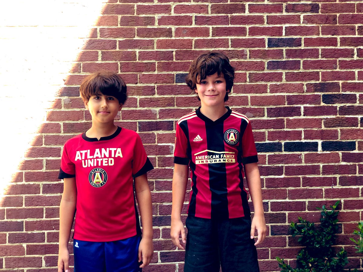 KA_teach's tweet image. Atlanta United is always represented at @AIS_Eagles! It’s game day! Let’s go @ATLUTD #ATLUTD #UniteAndConquer #WednesdayThoughts
