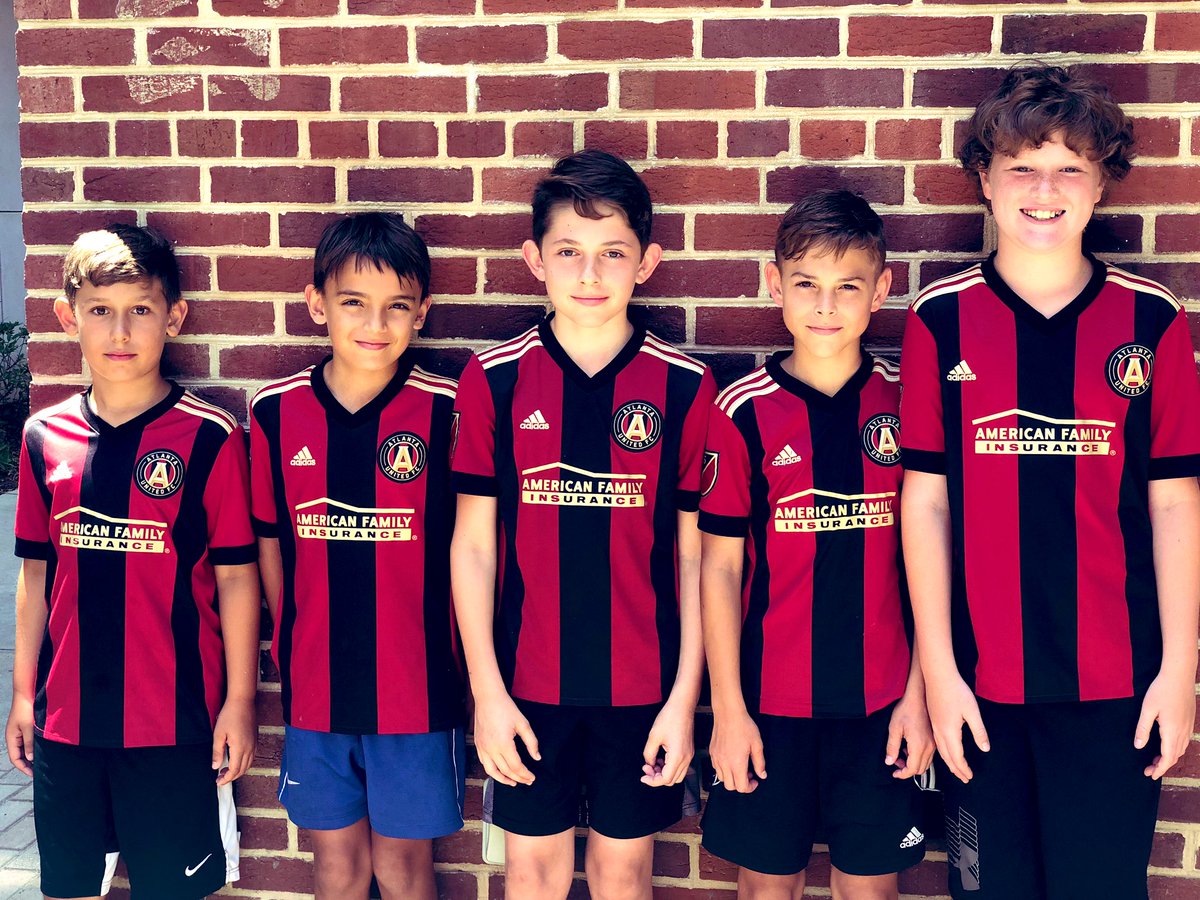 KA_teach's tweet image. Atlanta United is always represented at @AIS_Eagles! It’s game day! Let’s go @ATLUTD #ATLUTD #UniteAndConquer #WednesdayThoughts