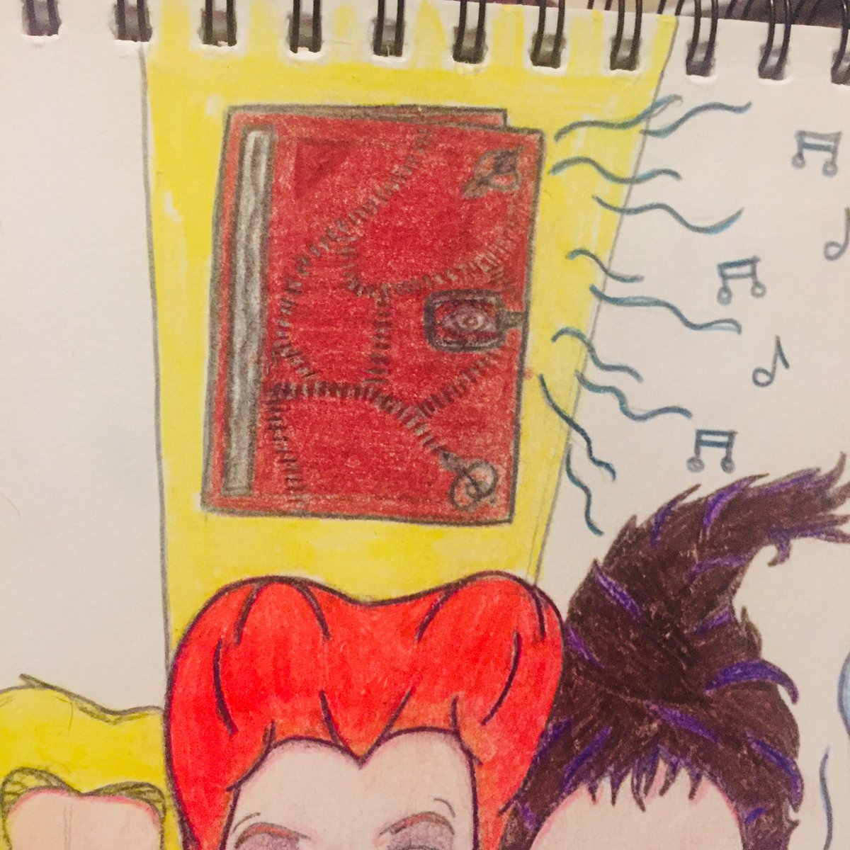 Mystery_18_Art's tweet photo. A drawing of Hocus Pocus because it’s almost HALLOWEEN 👻
#art #artexplore #drawing #drawings #sketchbook #sketch #penicilsketch #sketching #dailydrawing #artistic #hocuspocus #magic #halloween #witches #disney #films #ilovehocuspocus #hocuspocusart #hocuspocusdrawing https://t.co/OUO5OikSFt