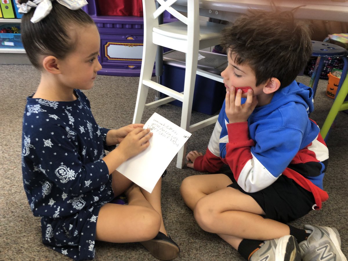mrsaoto's tweet photo. Students eagerly share their “watermelon seed” small moment stories with their peers. Channeling the inspiring energy of @lucycalkins drives even the most reluctant writers. #usdlearns https://t.co/eh48S2tQZf