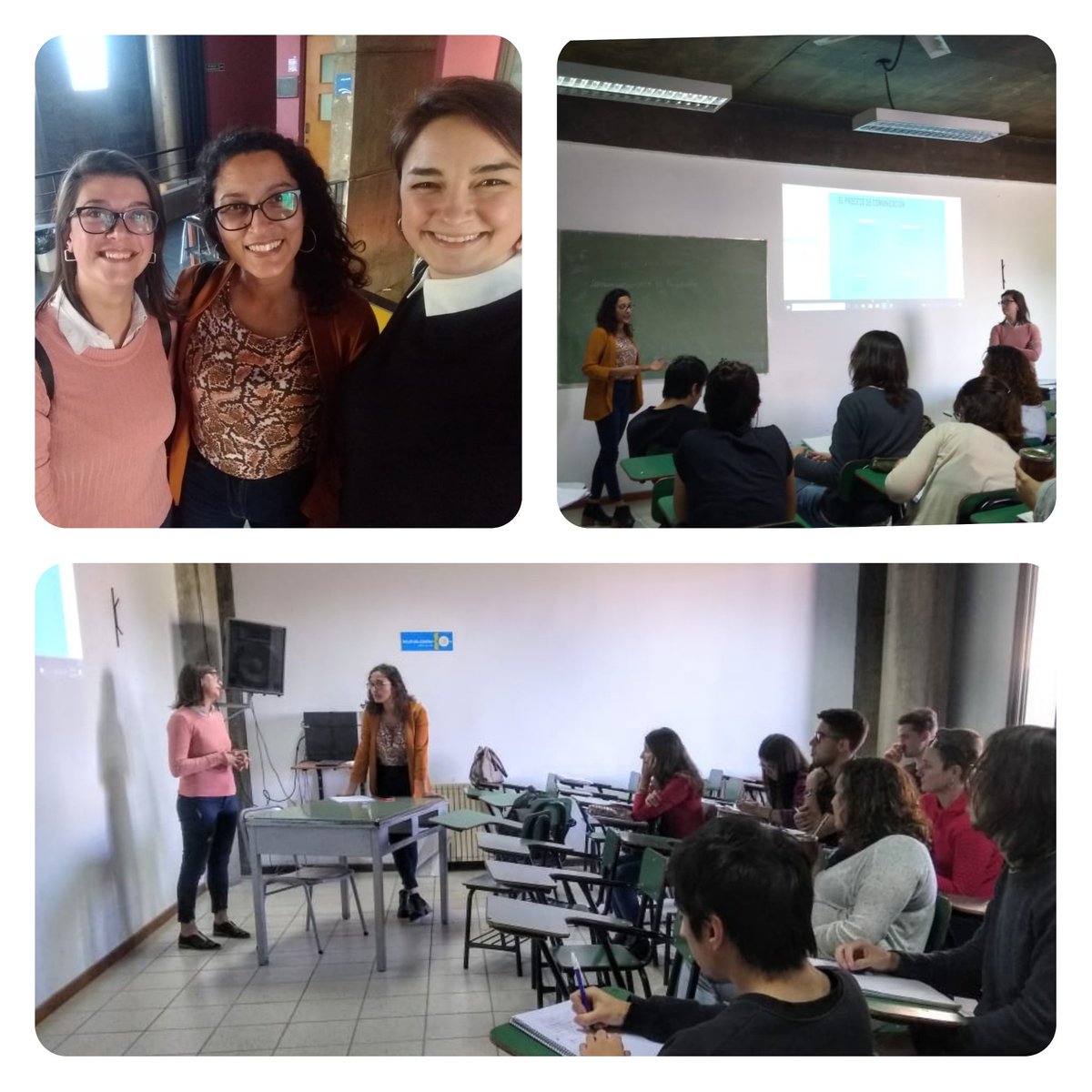 En medio de la tarea diaria hicimos una pausa con <a href="/NatiGigliotti/">Natalia Gigliotti</a> en la <a href="/fcedu_uner/">Facultad de Ciencias de la Educación - UNER</a>. Gracias @paulakindsvater , por generar estos espacios donde compartir experiencias y analizar  prácticas de la Comunicación Politica.
#Compol