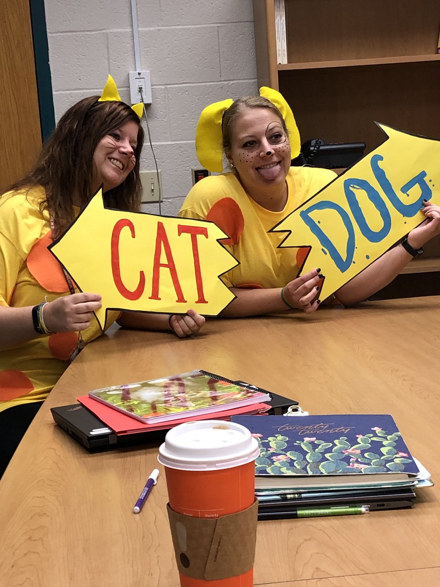 Character day in full swing.