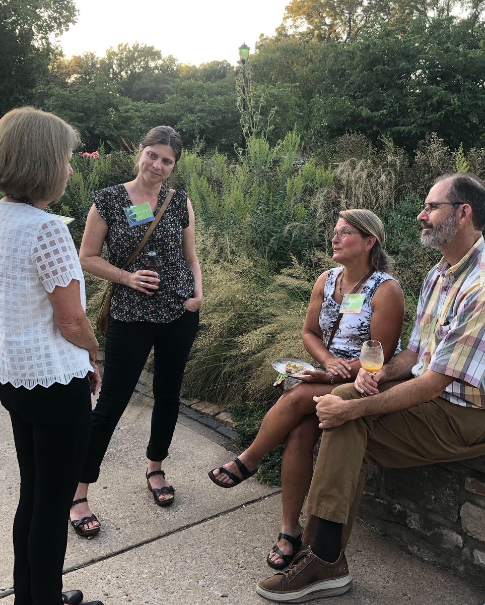 PlanItNative's tweet photo. We’re having a wonderful evening at our happy hour! Thank you to @boulevard_beer for sponsoring our event. 🍻 We can’t wait for tomorrow! #planitnative19 https://t.co/SoXBNMUBbq