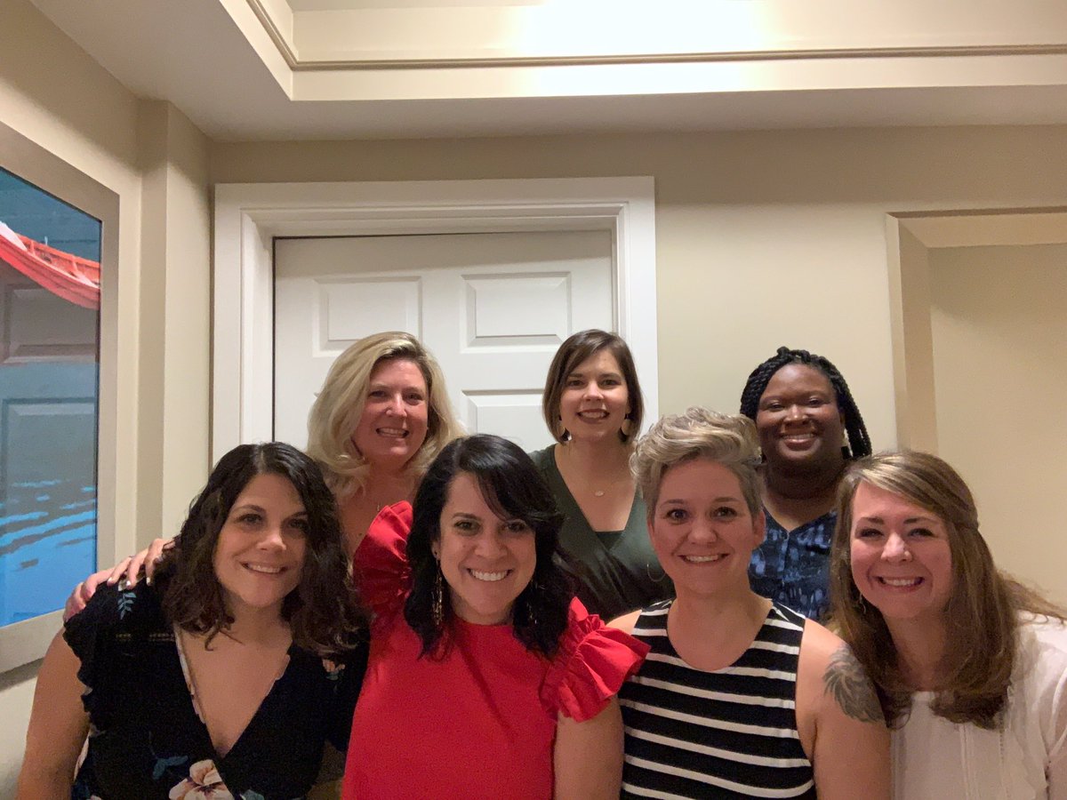 PMcTJA's tweet photo. @jimmyfallon Happy Birthday fellow Virgo! Smiles fr me & my best gal pals @TBaclawski @dayharsh @coutts_oc @jenzamora99 @MindyStroh @ldaros13 #ittakes3 #cottageladies #jeanjacketganggang #higheredpros #otherdutiesasassigned #hbd #virgoseason ♍️#SMILE https://t.co/sXJBJVa4TI