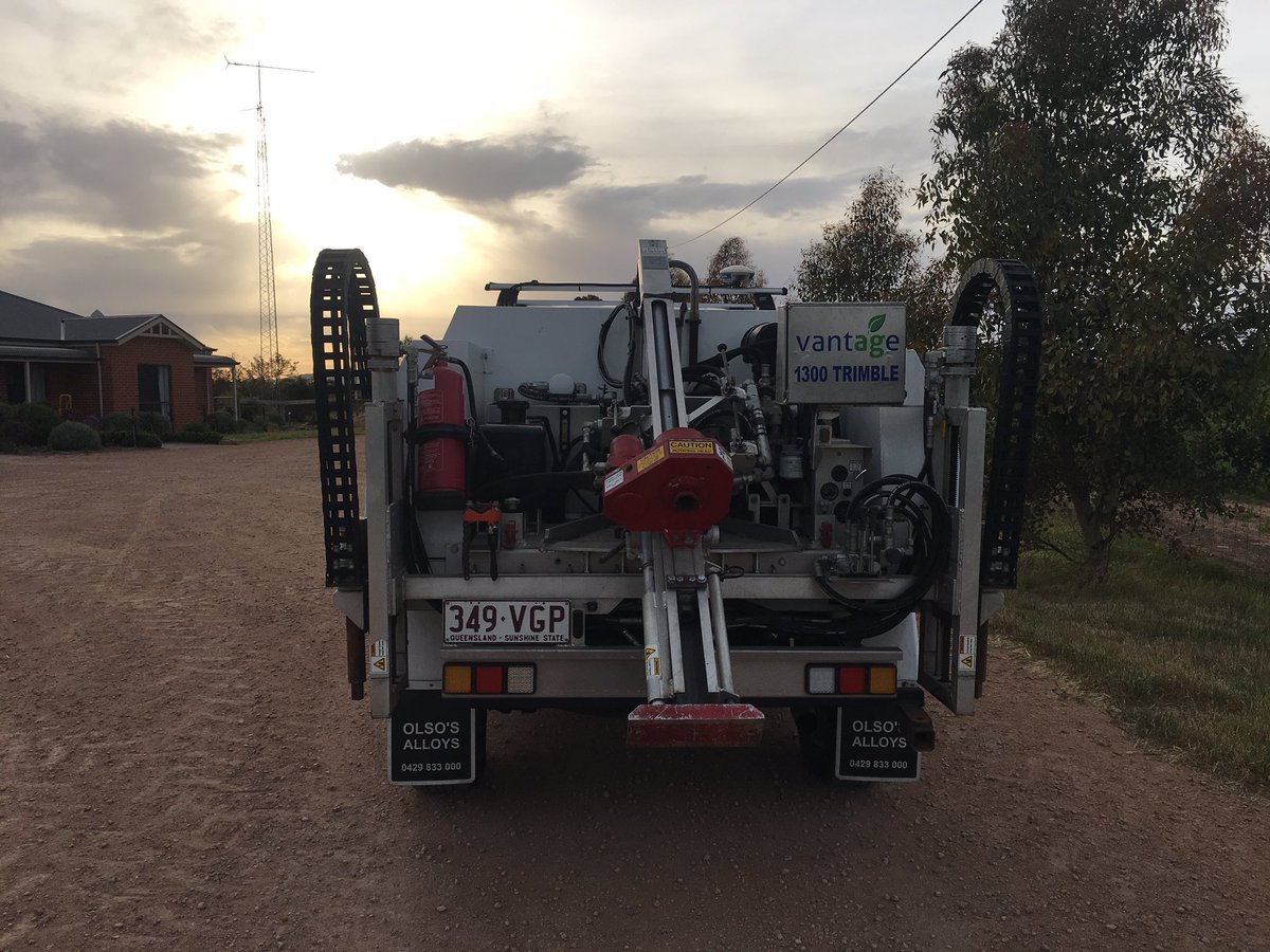 Getting ready for the pasky field days and the <a href="/VantageNEA/">Vantage NEA</a> #sis soil mapping ute has arrived. Come check it out at 457 Cunliffe rd.