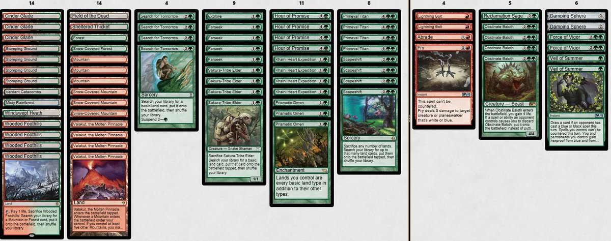 jth_d's tweet photo. Streaming some Titanshift (and possibly some Omenshift later) over at https://t.co/UxTQNBP8dW
#MagicTheGathering #Scapeshift https://t.co/c4ngnQVv7X