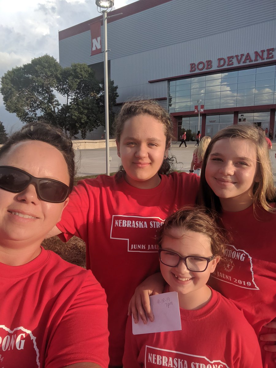 Girls trip! Go Big Red!!! #huskers