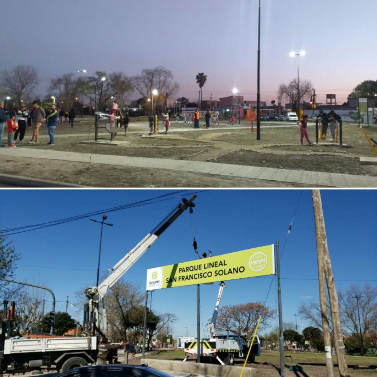 Este fin de semana se inaugurará el nuevo Parque Lineal San Francisco Solano:  Los Lamas, Los Manseros Santiagueños y muchos artistas más se presentarán  en el estreno SEGUÍ LEYENDO ACÁ → https://t.co/Ipw96cuCm8