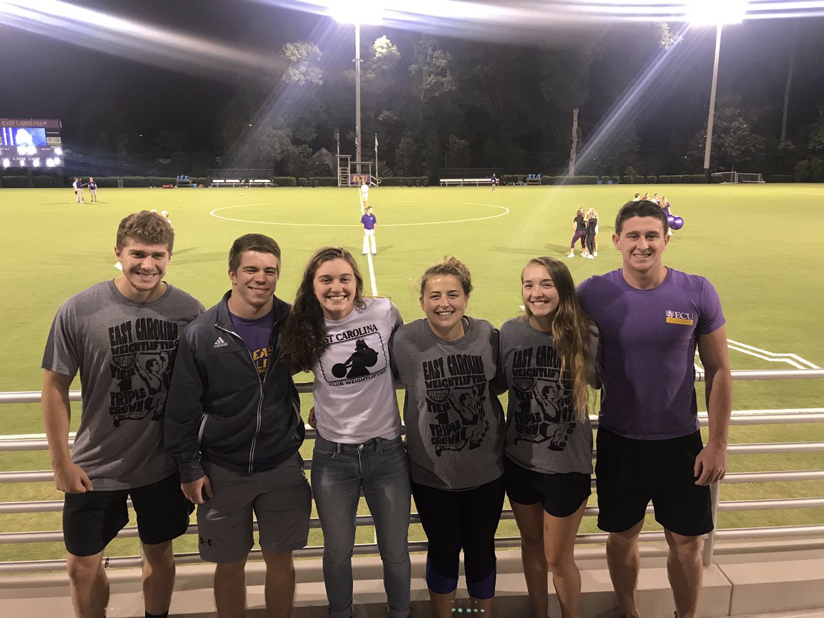 Out supporting soccer vs NC state <a href="/Pir8ClubSports/">ECU Club Sports</a> #liftlikeapir8