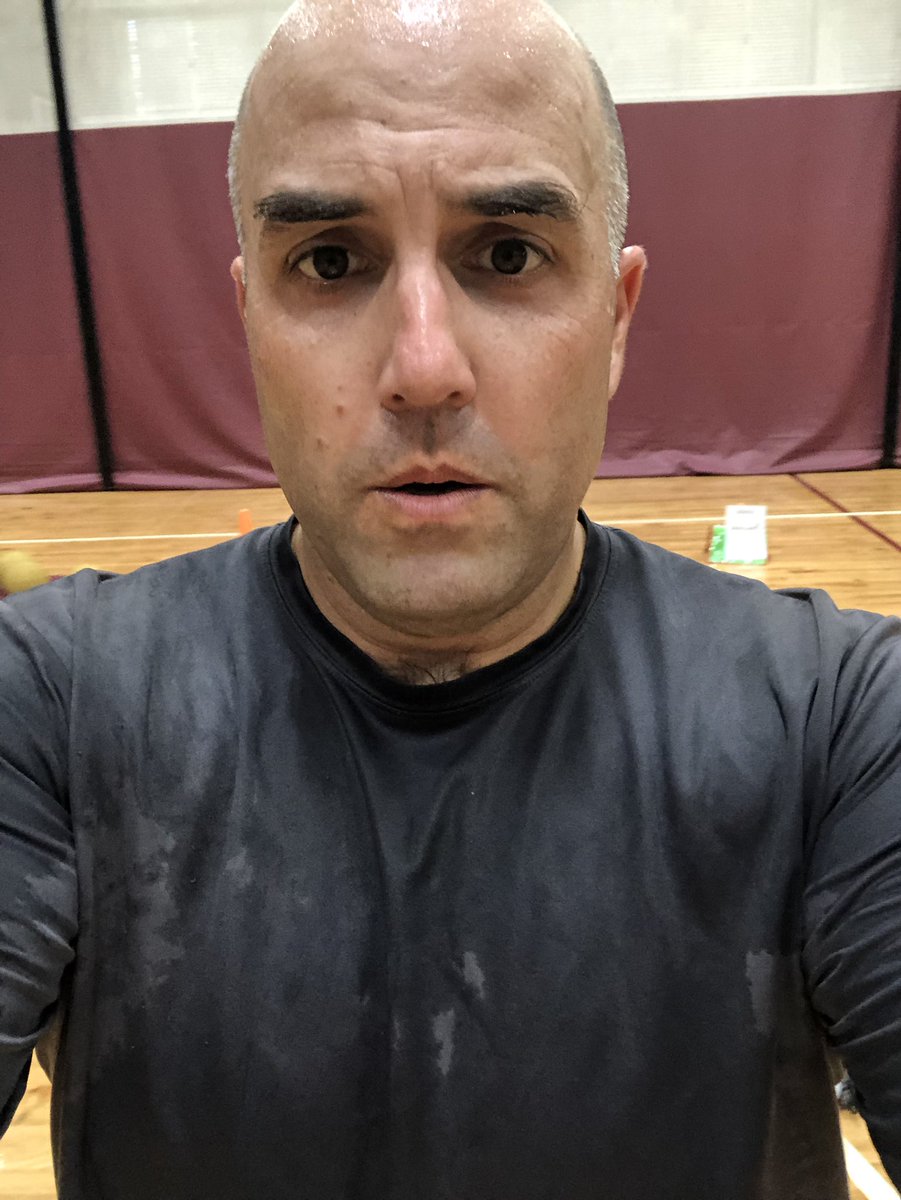 TedOCschool's tweet photo. The awesome thing about today was joining in for Workout Wednesday in PE! I almost puked but it was so worth it. Love learning with @cmssharks #cmsdigsdeep #JoyfulLeaders https://t.co/QFRzp6lP9g
