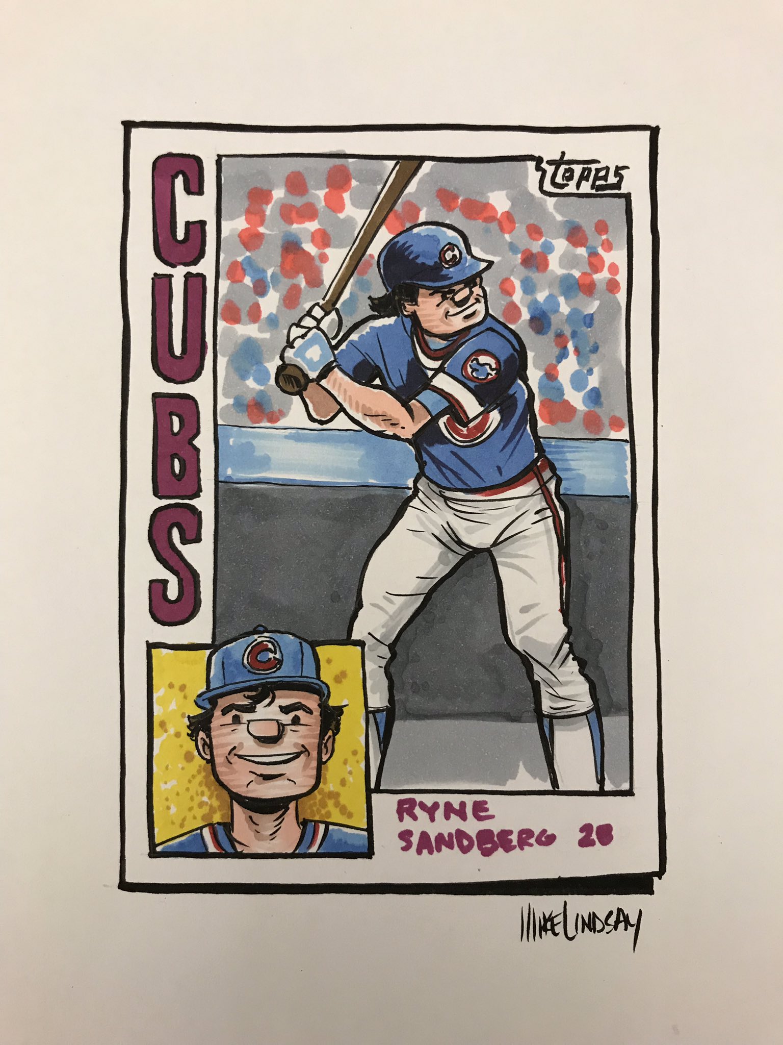 Happy birthday to my favorite Cub, Ryne Sandberg.     