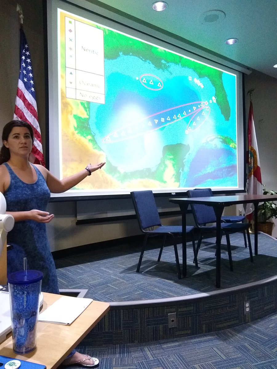 Did my first guest lecture at #HillsboroughCommunityCollege talking about #DNABarcoding of #fisheggs in the #GulfofMexico with @NatSawaya today