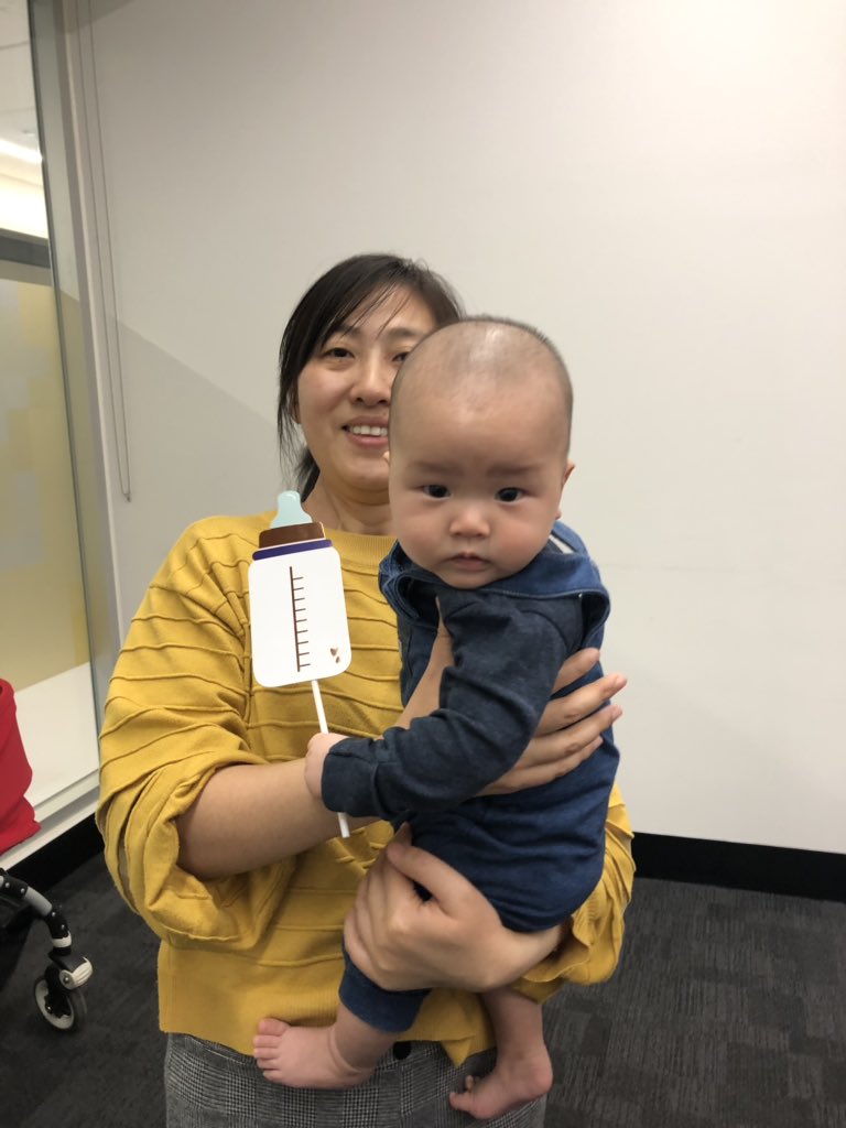 BiotechBec's tweet image. It’s Baby Shower Day at @LimLab_ and bonus visit from Siow Teng and Baby Tyler 😍😍😍😍😍😍😍😍
I love our family friendly environment @Hudson_Research @SCSMonash 👶 🍼