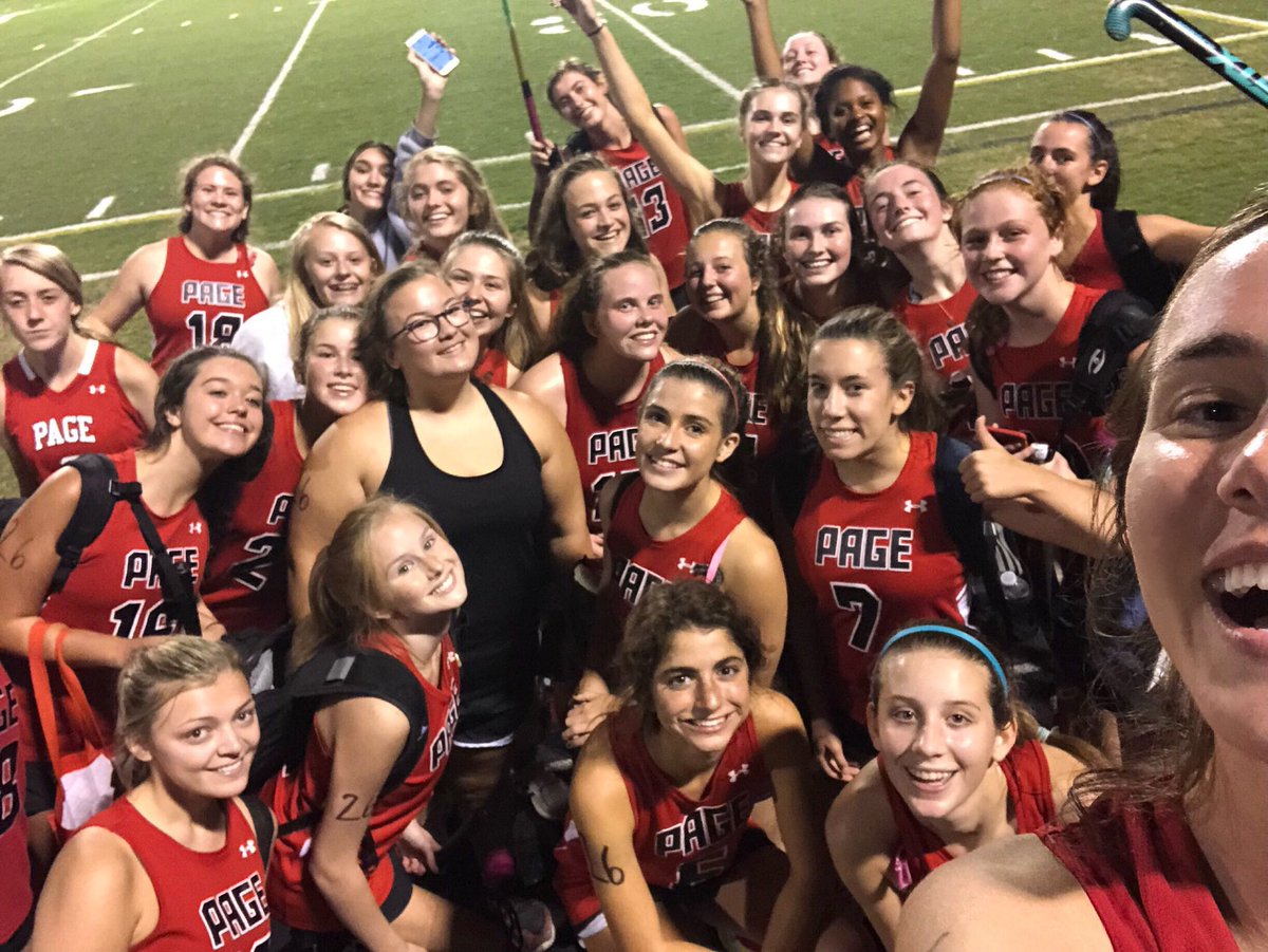 What a hard fought game for the page pirates field hockey team!! Way to win in double overtime!! Ship don’t sink ⚡️🏑☠️ #undefeated #26strong