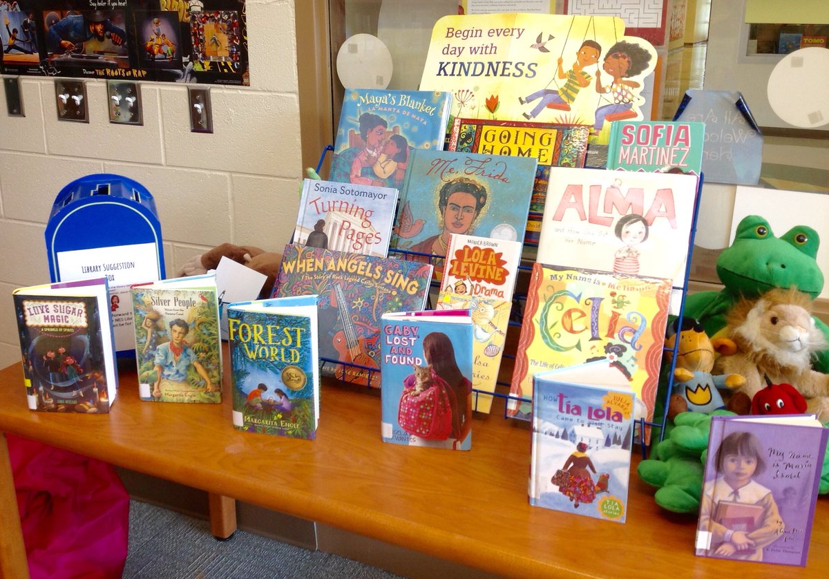 We love celebrating + uplifting the contributions of the Latinx community all year long, but #HispanicHeritageMonth is always a special time. We have so many wonderful #ownvoices stories, authors and experiences to share through the pages of a book in our <a href="/NorthsideES/">Northside Elementary</a> library.