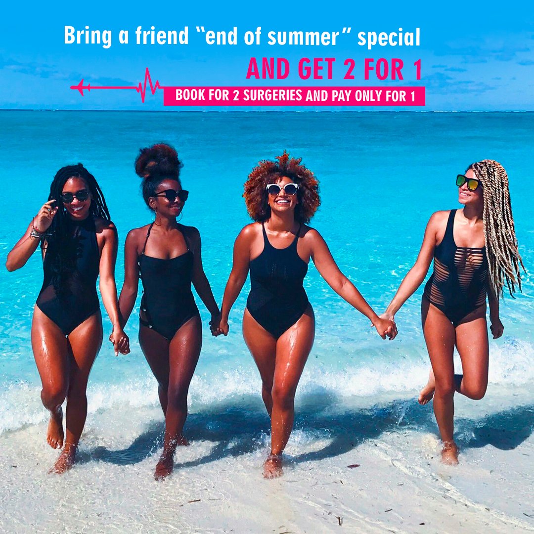 servimediplan's tweet photo. 𝐄𝐍𝐃 𝐎𝐅 𝐒𝐔𝐌𝐌𝐄𝐑 𝐒𝐏𝐄𝐂𝐈𝐀𝐋 𝟐𝐱𝟏
Bring a Friend Too! 😱😱😱
📣 Attention to you all!! 😅😅😅 Here it comes... 🤔
Our Traditional “Summer Season Special” 2x1
#TrinidadandTobago #PlasticSurgery https://t.co/prDvm1gAWY