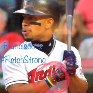 juliewalker151's tweet photo. @Indians Thank you to all of the Tribe coaches and players for staying #FletchStrong #VICTORY https://t.co/6w3v9yHAT0