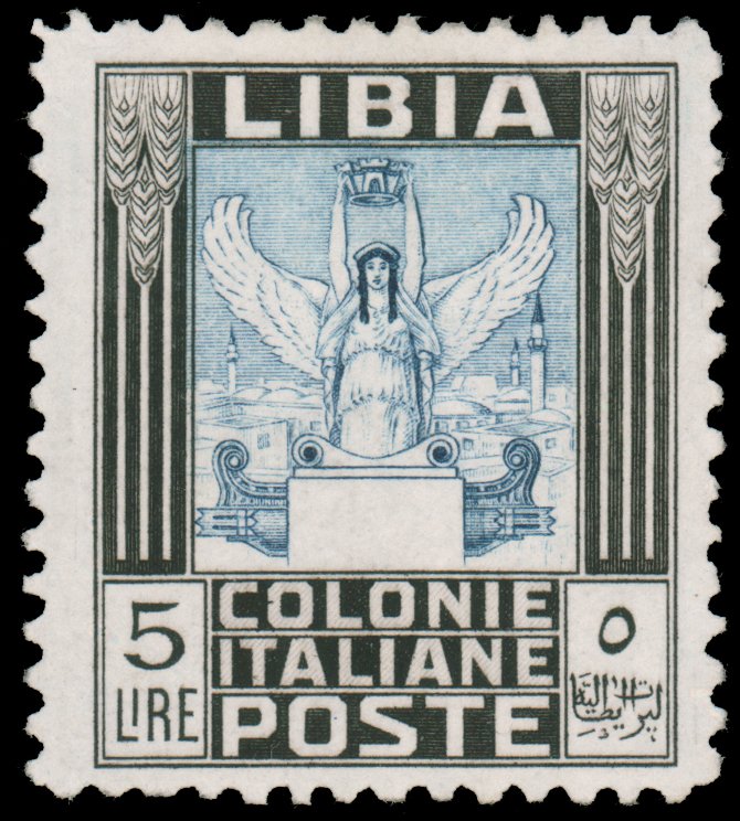 ParadiseVStamp's tweet photo. In our #F509 Sale! Open now, Ends Sep.20th 1pm EDT

LIBYA, 1937, 5L BLACK &amp; DARK BLUE PERF. 11 MINT, #60a, well-centered and fresh, small h.r., very fine

#Stamps #timbres #sellos #briedfmarken #francobolli
https://t.co/innth9izLZ https://t.co/iiltM0VxAc