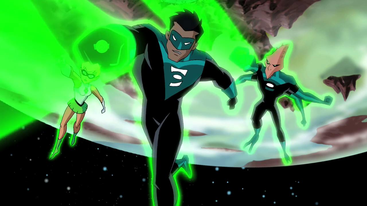 Justice League Unlimited Green Lantern Corps