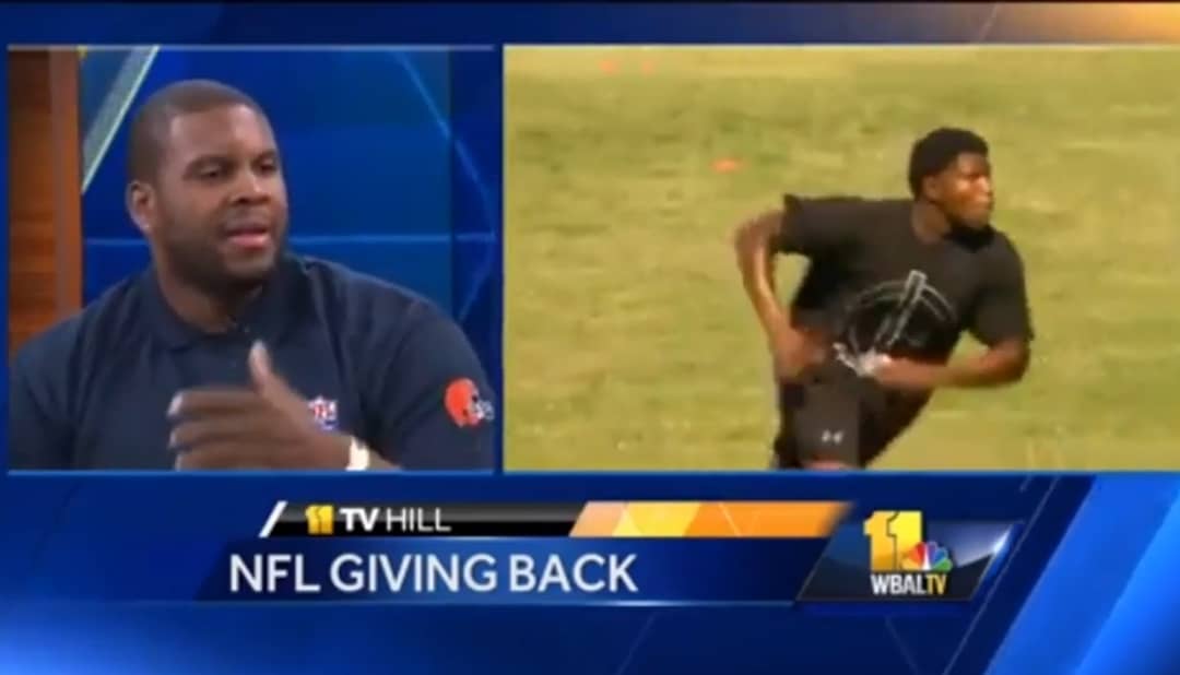 NFLTE82's tweet photo. Shoutout to Former TJGF Student Athlete Program Xavier Gough he is now a United States Marine !!! #thejoelgamblefoundation #baltimore #mybmore #youth #youthprograms #youthsports #rolemodel #leader #mentor #nfl #nflpa #nflalumni #platform4change #marines #usa #studentathlete https://t.co/WX0Z6OToKB